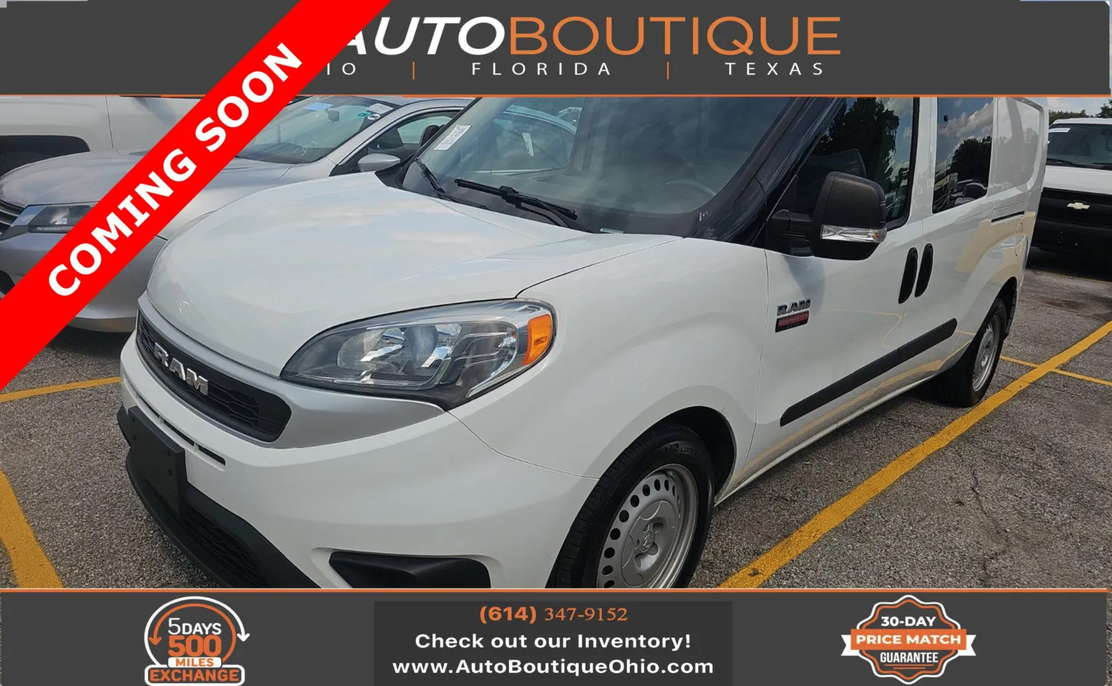 2022 RAM ProMaster City Cargo Van