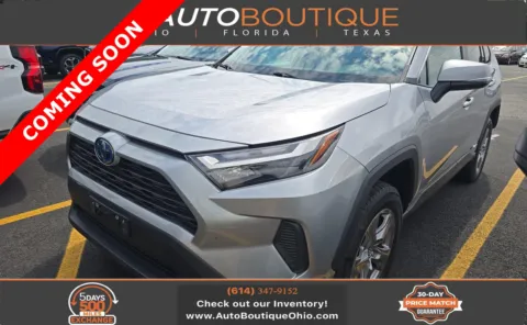 Silver 2023 Toyota RAV4 Hybrid XLE for sale in Columbus, OH