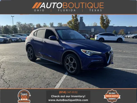 Blue 2022 Alfa Romeo Stelvio Ti for sale in Columbus, OH