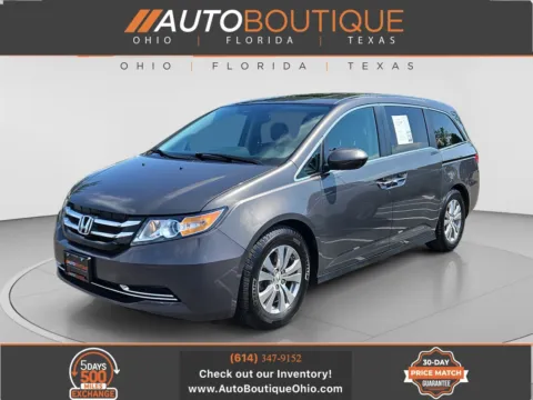 Gray 2014 Honda Odyssey EX-L for sale in Columbus, OH