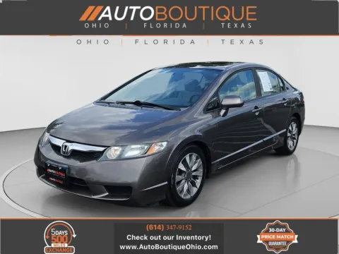 Gray 2010 Honda Civic Sdn EX for sale in Columbus, OH