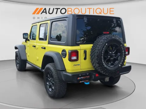 Another view of 2023 Jeep Wrangler 4xe Willys for sale in Columbus, OH at Auto Boutique Ohio