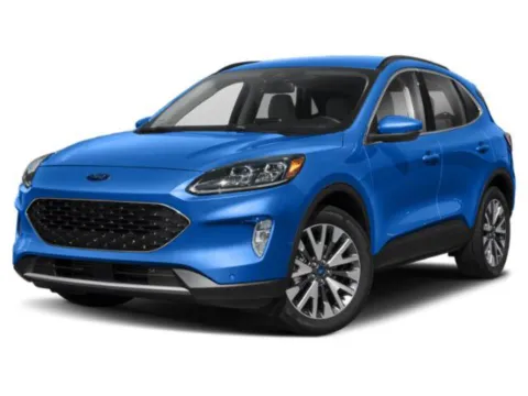 Blue 2022 Ford Escape Titanium Hybrid for sale in Columbus, OH
