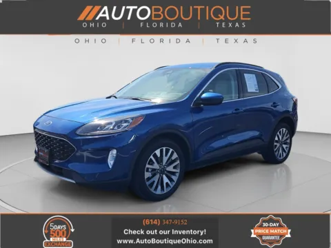 Blue 2022 Ford Escape Titanium Hybrid for sale in Columbus, OH