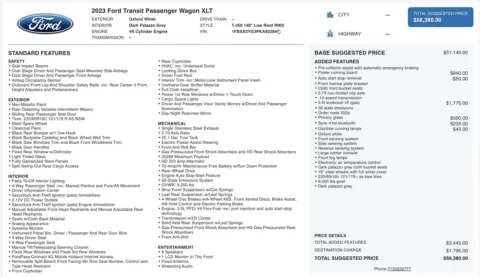 Photos of 2023 Ford Transit Passenger Wagon XLT for sale in Columbus, OH at Auto Boutique Ohio