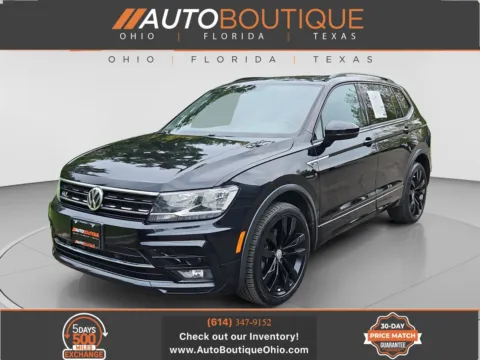 Black 2021 Volkswagen Tiguan SE R-Line Black for sale in Columbus, OH