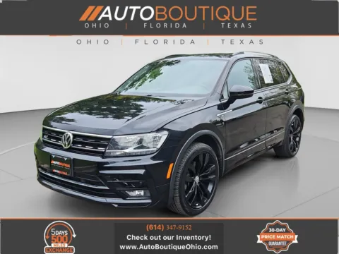 Black 2021 Volkswagen Tiguan SE R-Line Black for sale in Columbus, OH