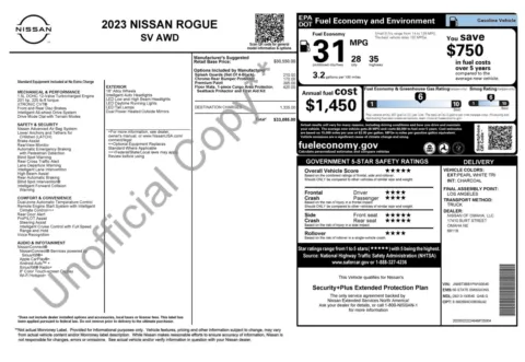 Photos of 2023 Nissan Rogue SV for sale in Columbus, OH at Auto Boutique Ohio