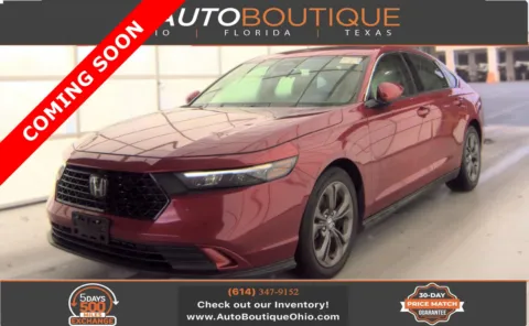 Red 2023 Honda Accord Sedan EX for sale in Columbus, OH