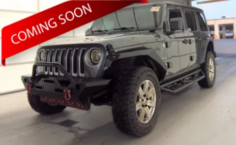 Gray 2020 Jeep Wrangler Unlimited Sahara for sale in Columbus, OH