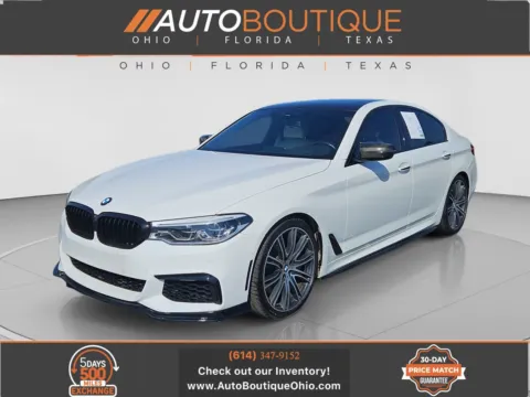 White 2018 BMW 5 Series M550i xDrive for sale in Columbus, OH