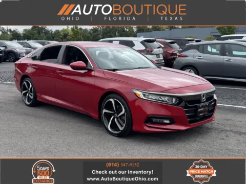 Red 2020 Honda Accord Sedan Sport for sale in Columbus, OH