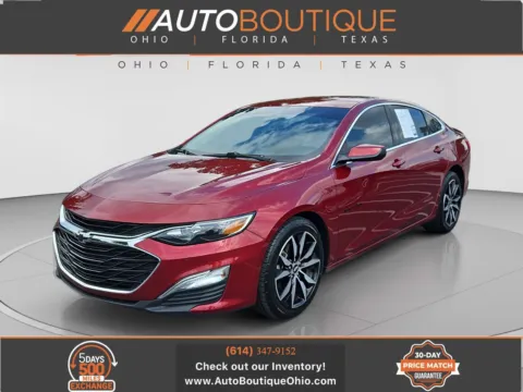 Red 2020 Chevrolet Malibu RS for sale in Columbus, OH