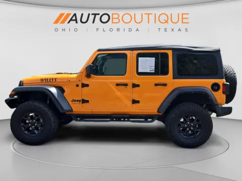 Photos of 2023 Jeep Wrangler Willys Sport for sale in Columbus, OH at Auto Boutique Ohio