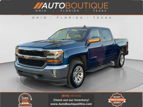 Blue 2017 Chevrolet Silverado 1500 LT for sale in Columbus, OH