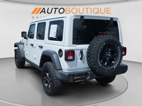 Another view of 2022 Jeep Wrangler Unlimited Willys for sale in Columbus, OH at Auto Boutique Ohio