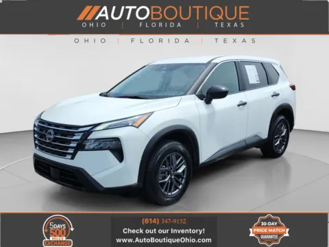 White 2024 Nissan Rogue S for sale in Columbus, OH