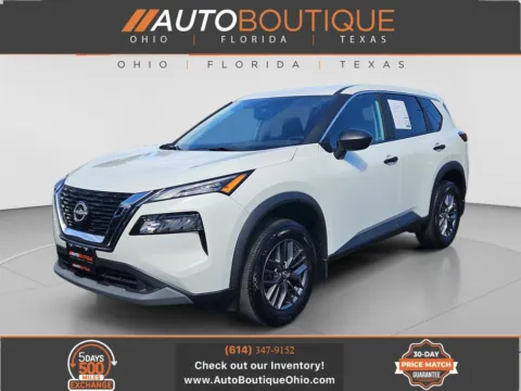 White 2023 Nissan Rogue S for sale in Columbus, OH