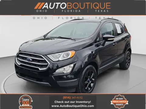 Black 2020 Ford EcoSport SE for sale in Columbus, OH