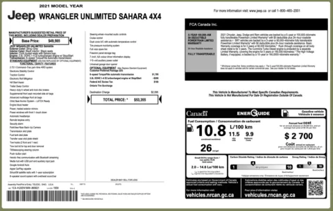 Photos of 2021 Jeep Wrangler Unlimited Sahara for sale in Columbus, OH at Auto Boutique Ohio