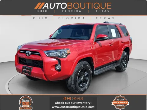 Red 2022 Toyota 4Runner SR5 Premium for sale in Columbus, OH