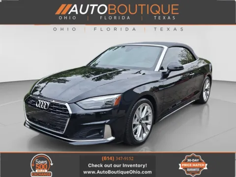 Black 2022 Audi A5 Cabriolet Premium for sale in Columbus, OH