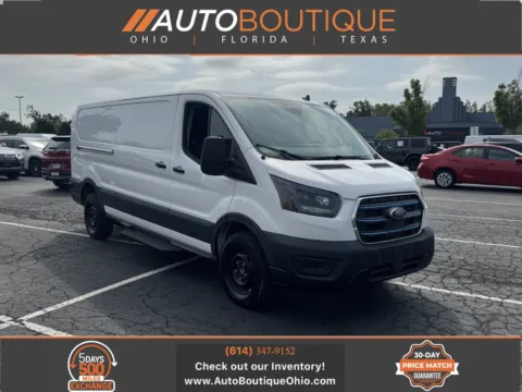 White 2024 Ford E-Transit Cargo Van 350 for sale in Columbus, OH