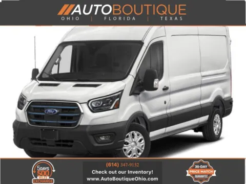White 2024 Ford E-Transit Cargo Van 350 for sale in Columbus, OH