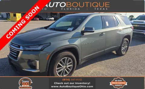 Silver 2023 Chevrolet Traverse LT Cloth for sale in Columbus, OH