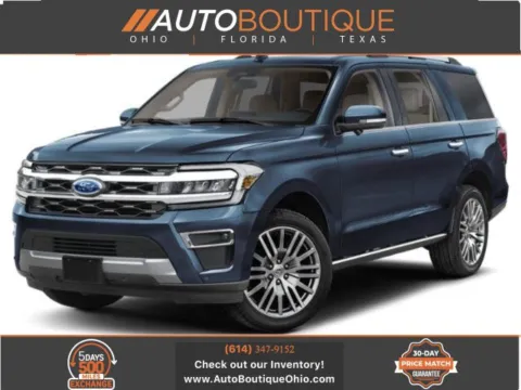 Blue 2024 Ford Expedition Limited for sale in Columbus, OH