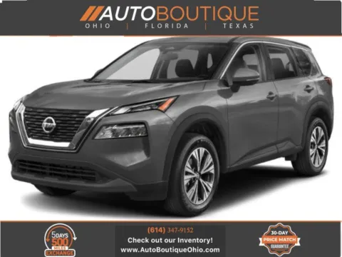 Black 2022 Nissan Rogue SV for sale in Columbus, OH