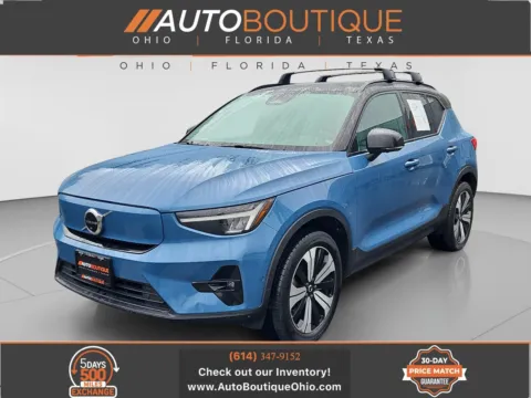 Blue 2023 Volvo XC40 Recharge Pure Electric Plus for sale in Columbus, OH