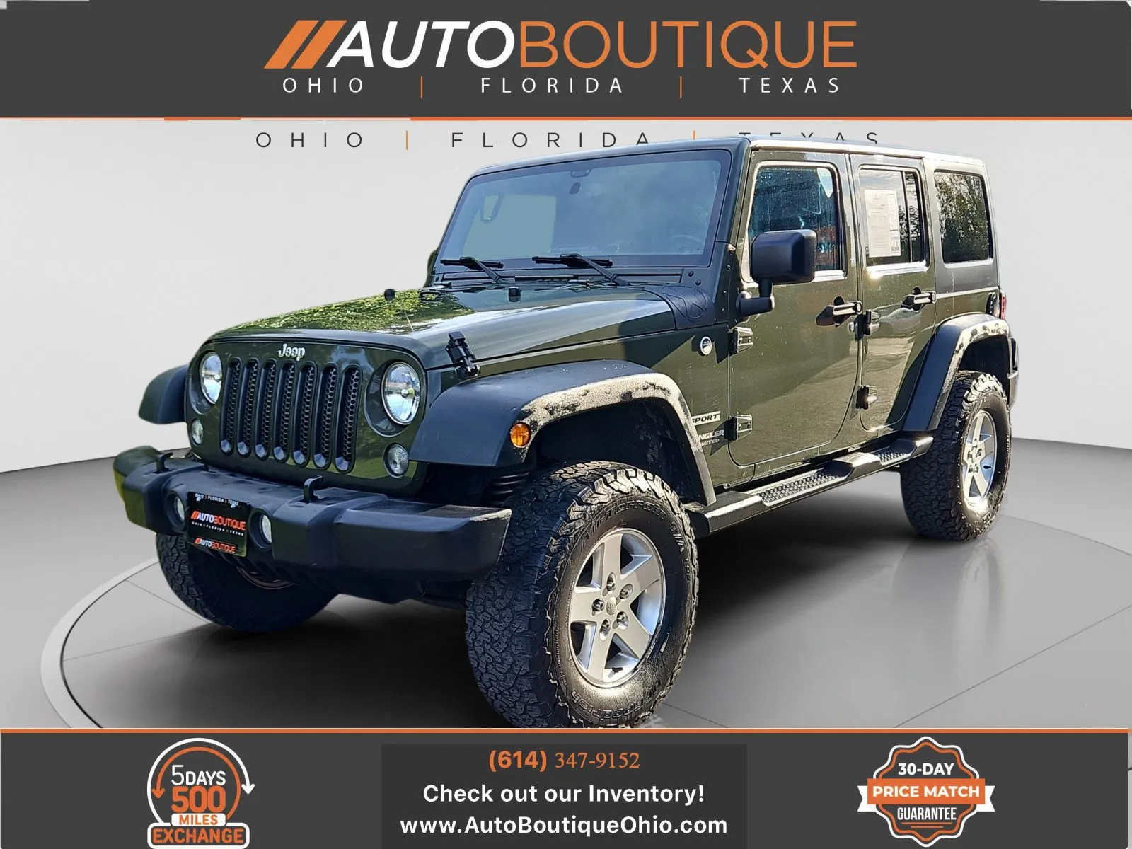 2015 Jeep Wrangler Unlimited