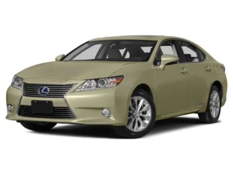 White 2015 Lexus ES 300h Hybrid for sale in Columbus, OH