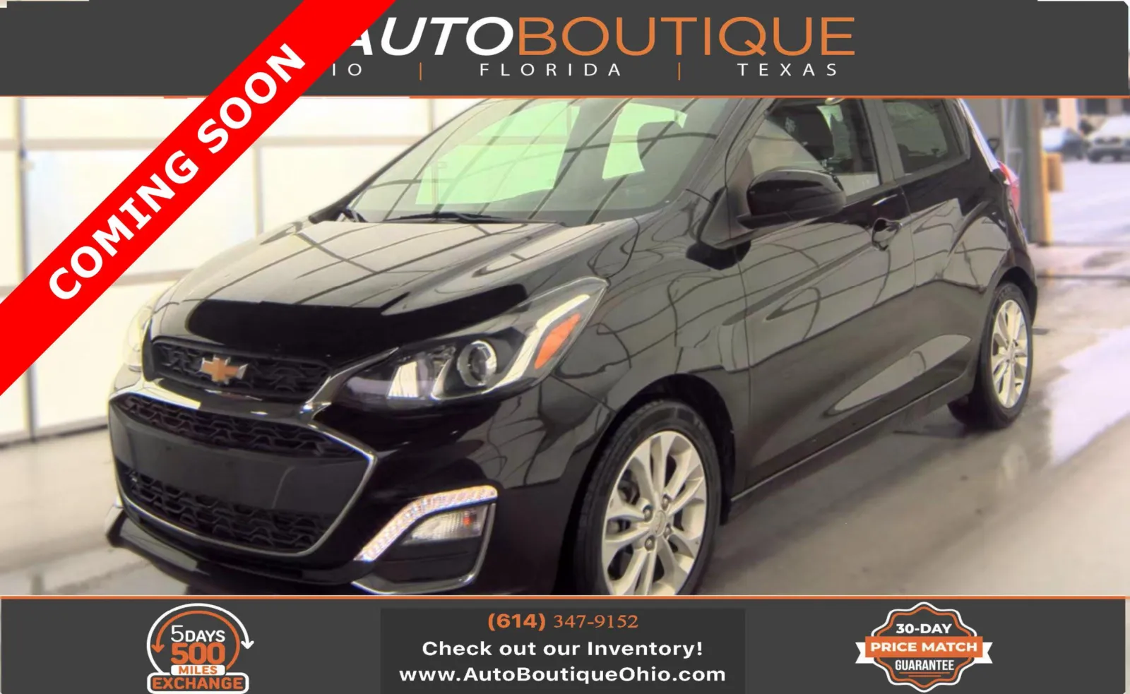 Black 2021 CHEVROLET SPARK 1LT for sale in Columbus, OH