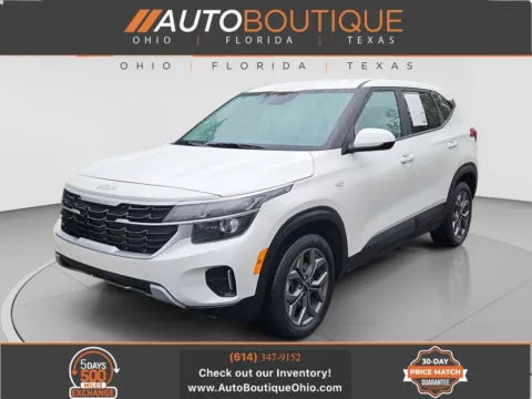 White 2024 Kia Seltos LX for sale in Columbus, OH