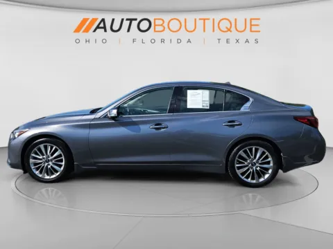 Photos of 2023 INFINITI Q50 LUXE for sale in Columbus, OH at Auto Boutique Ohio
