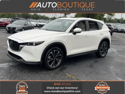 White 2022 Mazda CX-5 2.5 S Premium Package for sale in Columbus, OH