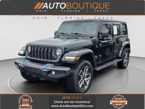Black 2024 Jeep Wrangler 4xe Sport S for sale in Columbus, OH