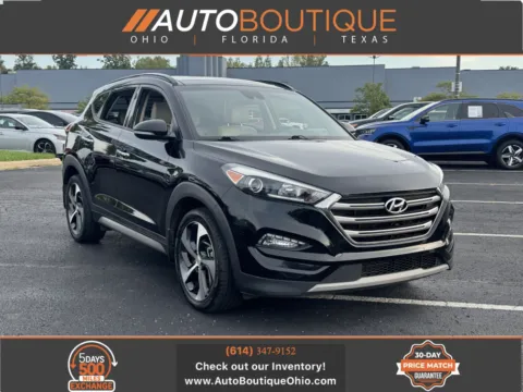 Black 2017 Hyundai Tucson Limited for sale in Columbus, OH