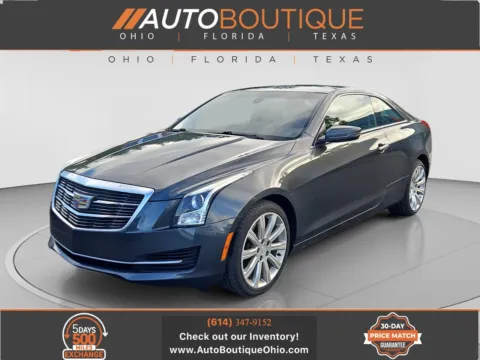 Gray 2015 Cadillac ATS Coupe Standard AWD for sale in Columbus, OH