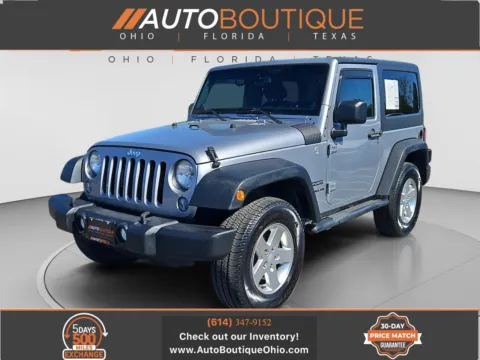 Silver 2014 Jeep Wrangler Sport for sale in Columbus, OH