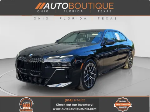 Black 2023 BMW 7 Series 740i for sale in Columbus, OH
