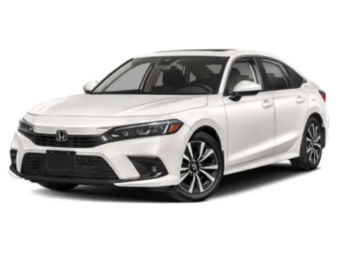 Red 2022 Honda Civic Sedan EX for sale in Columbus, OH