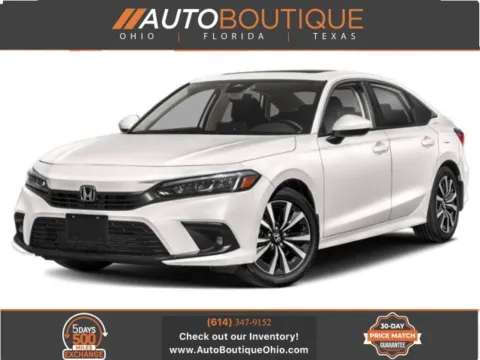 Red 2022 Honda Civic Sedan EX for sale in Columbus, OH