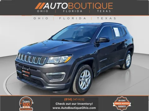 Gray 2021 Jeep Compass Sport for sale in Columbus, OH