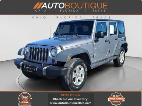Silver 2013 Jeep Wrangler Unlimited Sport for sale in Columbus, OH