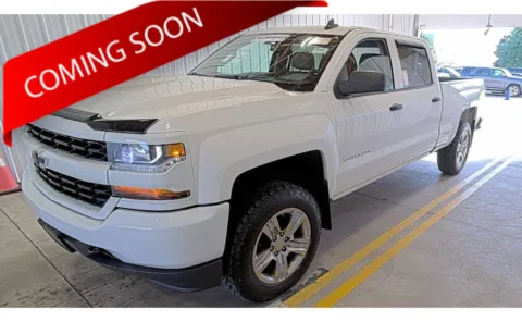 White 2018 Chevrolet Silverado 1500 Custom for sale in Columbus, OH