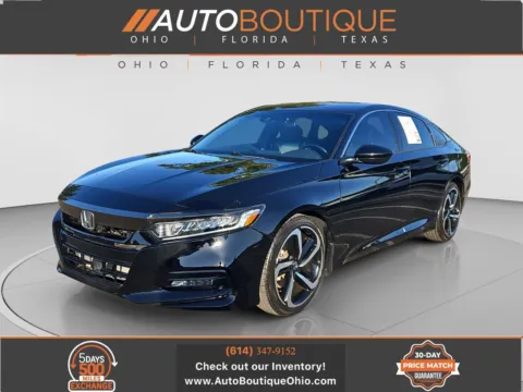 Black 2020 Honda Accord Sedan Sport for sale in Columbus, OH