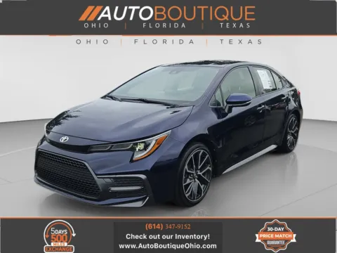 Blue 2020 Toyota Corolla SE for sale in Columbus, OH